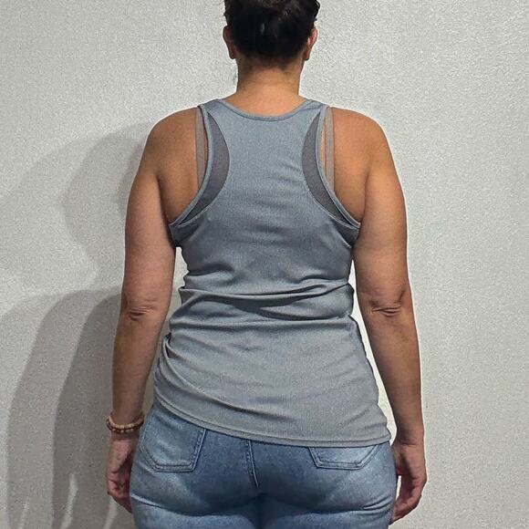 Under Armour Gray Tank Sz XL - Picture 6 of 8